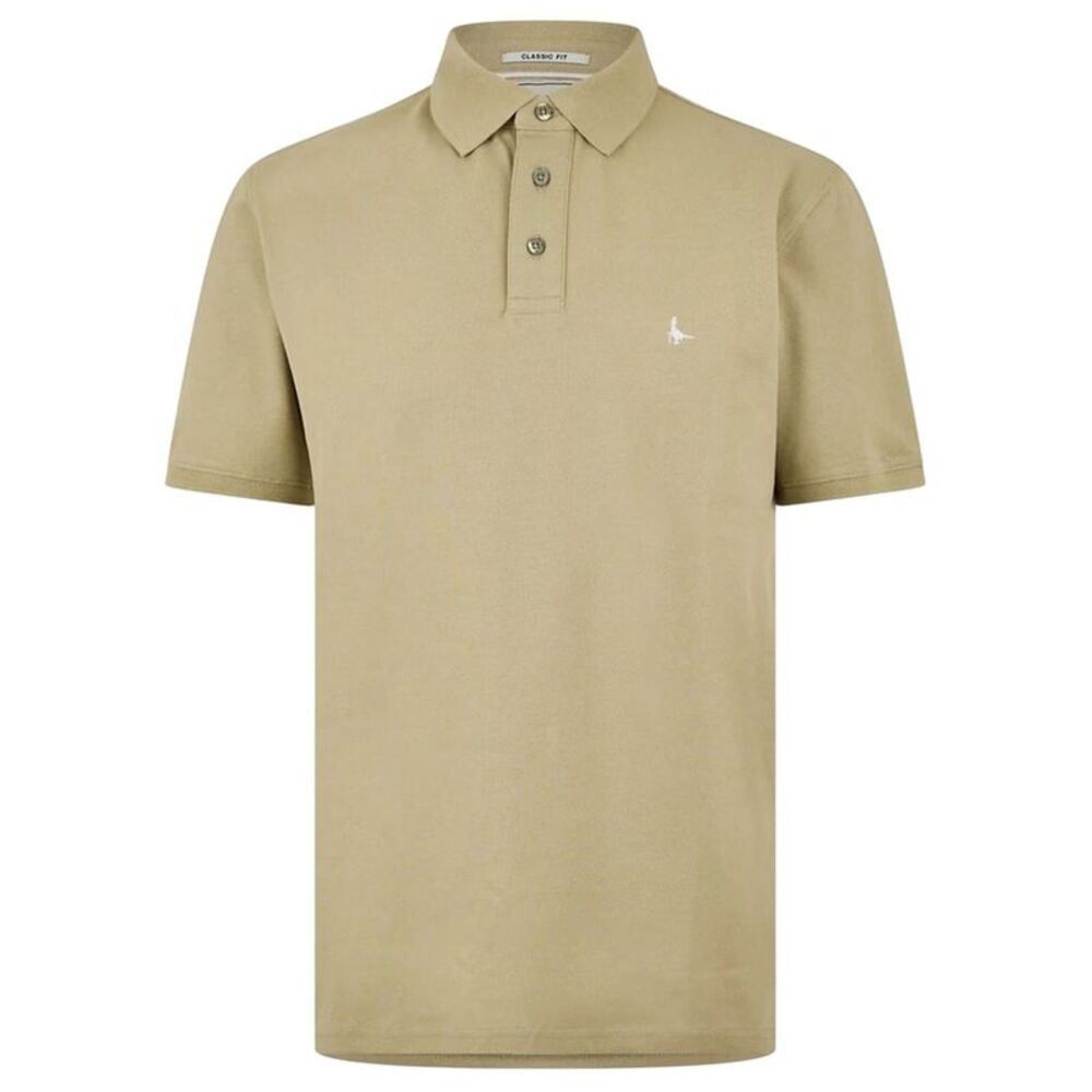 Jack Wills Mens Classic Embroidered Logo Polo Shirt / Pistachio